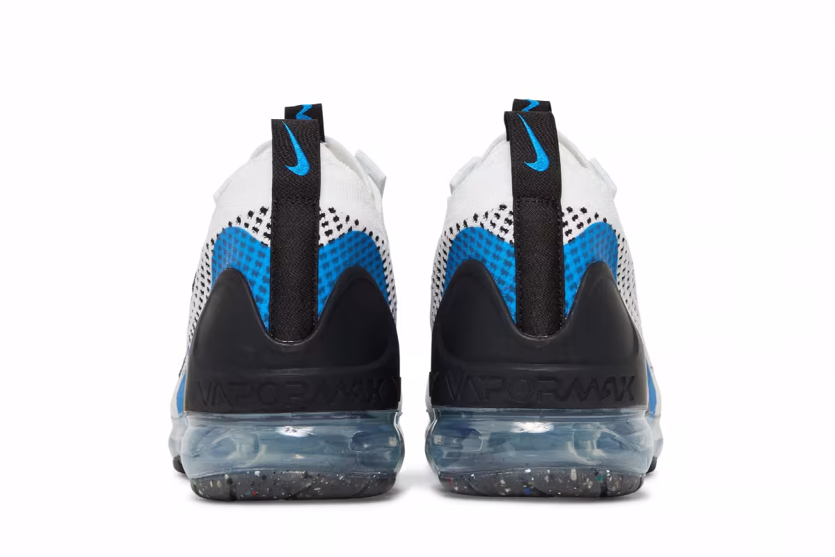 Nike Air VaporMax 2021 Flyknit White Photo Blue, view 7