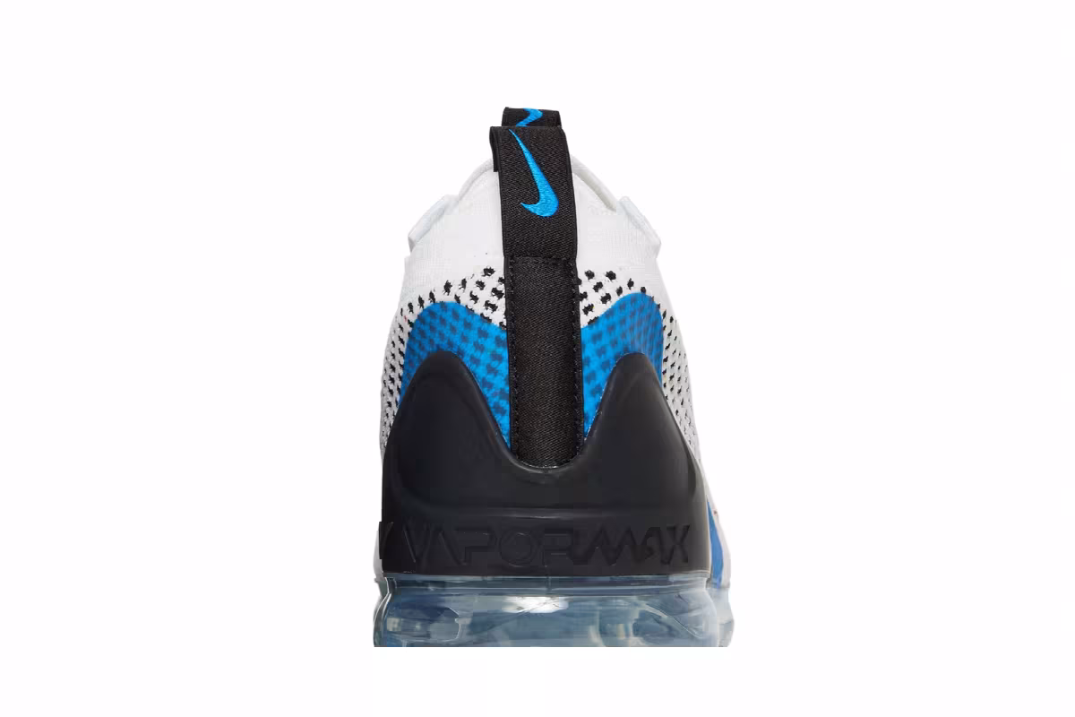 Nike Air VaporMax 2021 Flyknit White Photo Blue, view 8