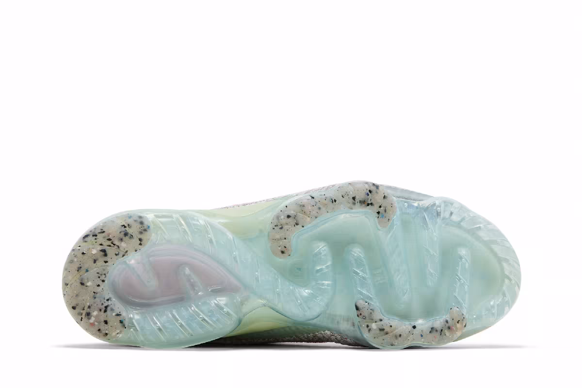 Nike Air VaporMax 2021 Flyknit GS Sail Honeydew, view 5