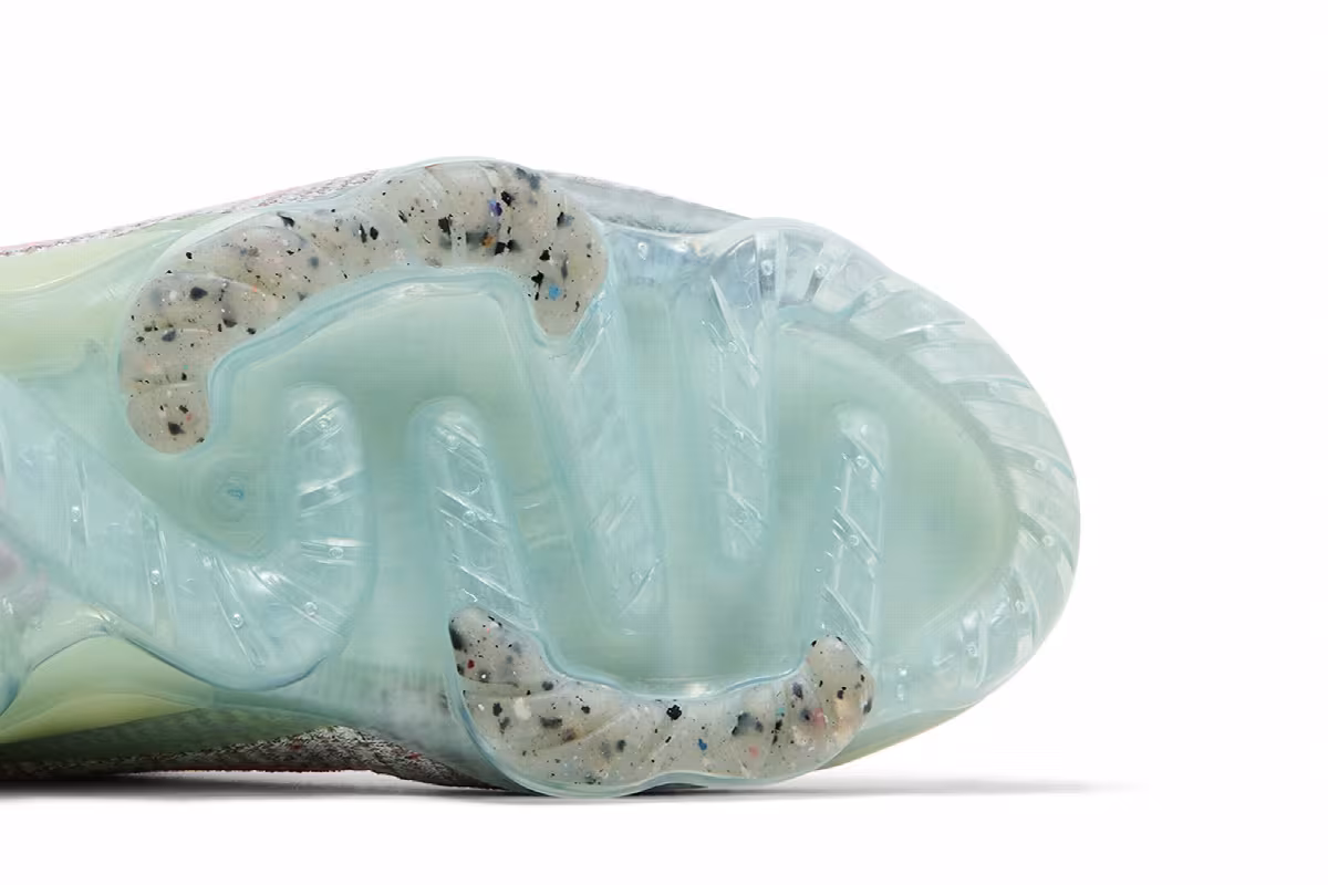 Nike Air VaporMax 2021 Flyknit GS Sail Honeydew, view 6