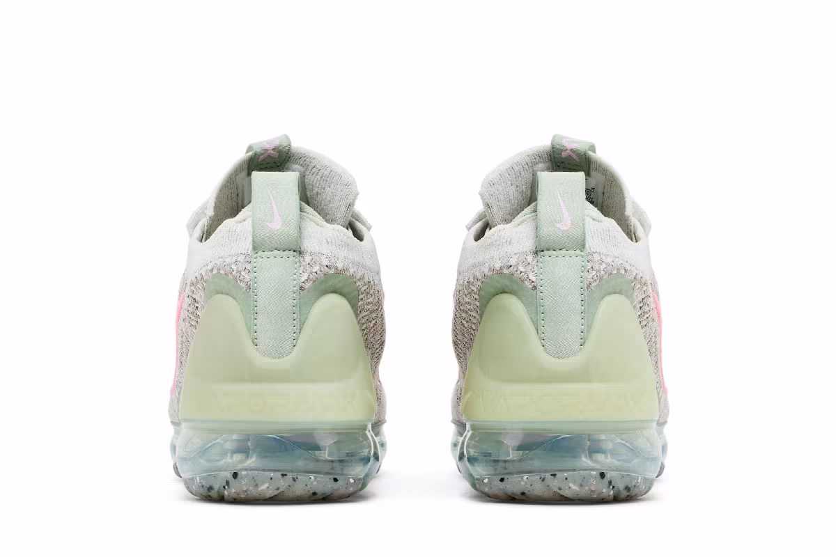 Nike Air VaporMax 2021 Flyknit GS Sail Honeydew, view 7