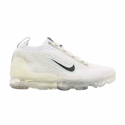 Nike Air VaporMax 2021 Flyknit GS 'Mismatched Swoosh - White'