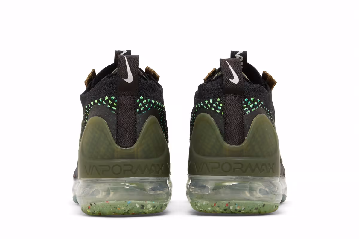 Nike Air VaporMax 2021 Flyknit Black Chlorophyll, view 7