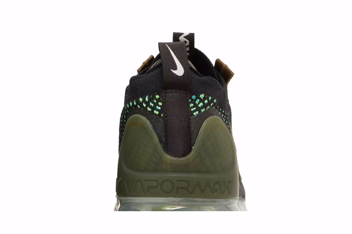 Nike Air VaporMax 2021 Flyknit Black Chlorophyll, view 8