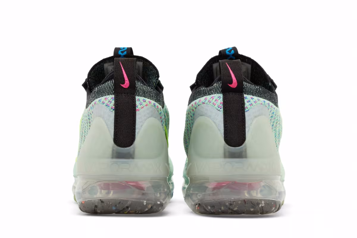 Nike Air VaporMax 2021 Flyknit Next Nature GS Volt Photo Blue, view 7