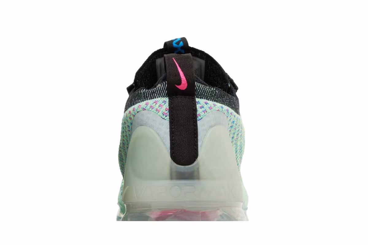 Nike Air VaporMax 2021 Flyknit Next Nature GS Volt Photo Blue, view 8