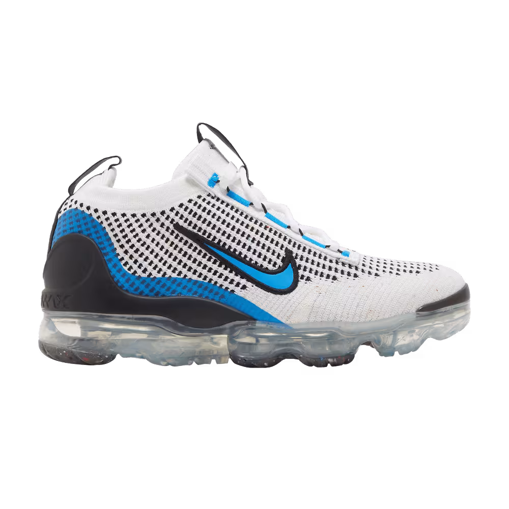 Nike Air VaporMax 2021 Flyknit GS White Photo Blue