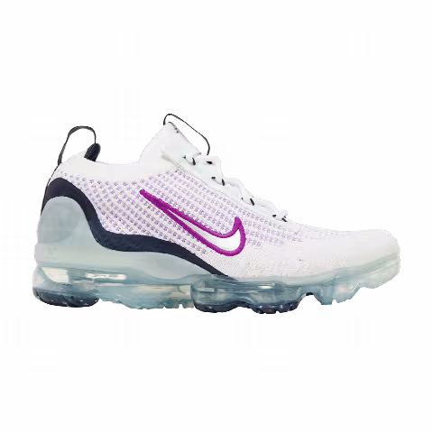 Nike Air VaporMax 2021 Flyknit GS 'White Violet Frost'