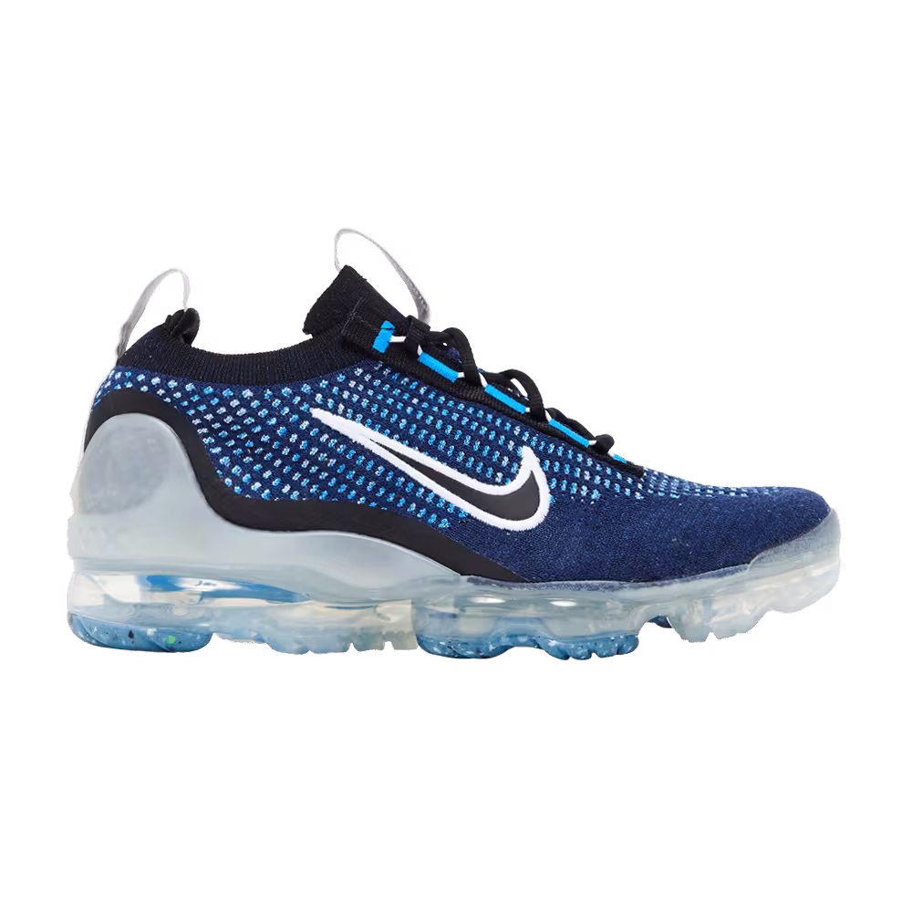 Nike Air VaporMax 2021 Flyknit GS Navy Photo Blue