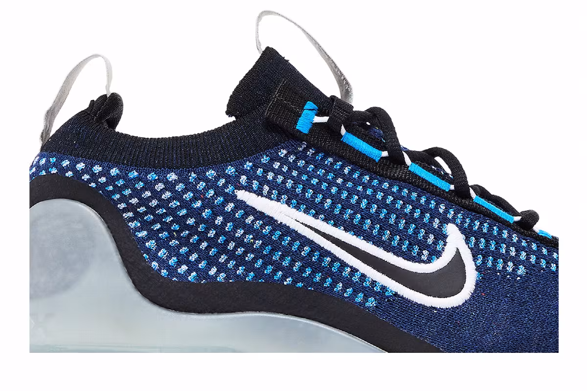 Nike Air VaporMax 2021 Flyknit GS Navy Photo Blue, view 3