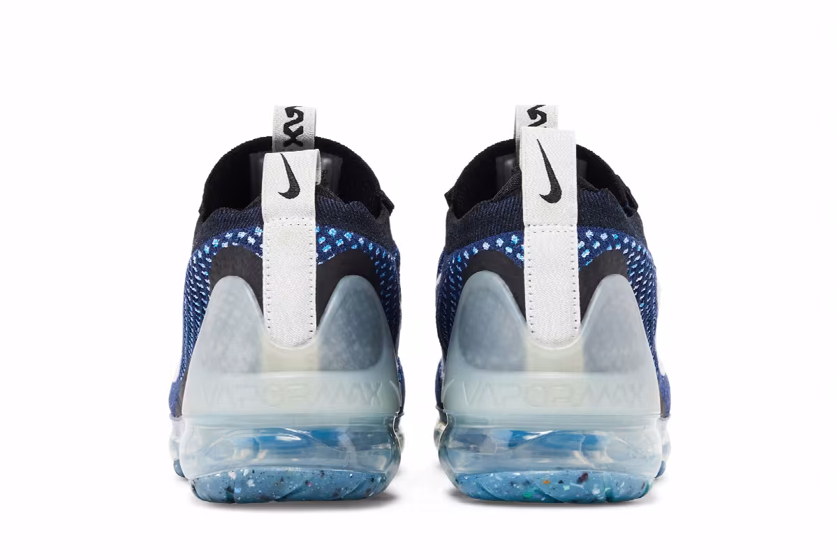 Nike Air VaporMax 2021 Flyknit GS Navy Photo Blue, view 7