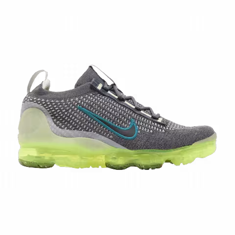 Nike Air VaporMax 2021 Flyknit GS 'Dark Grey Barely Volt'
