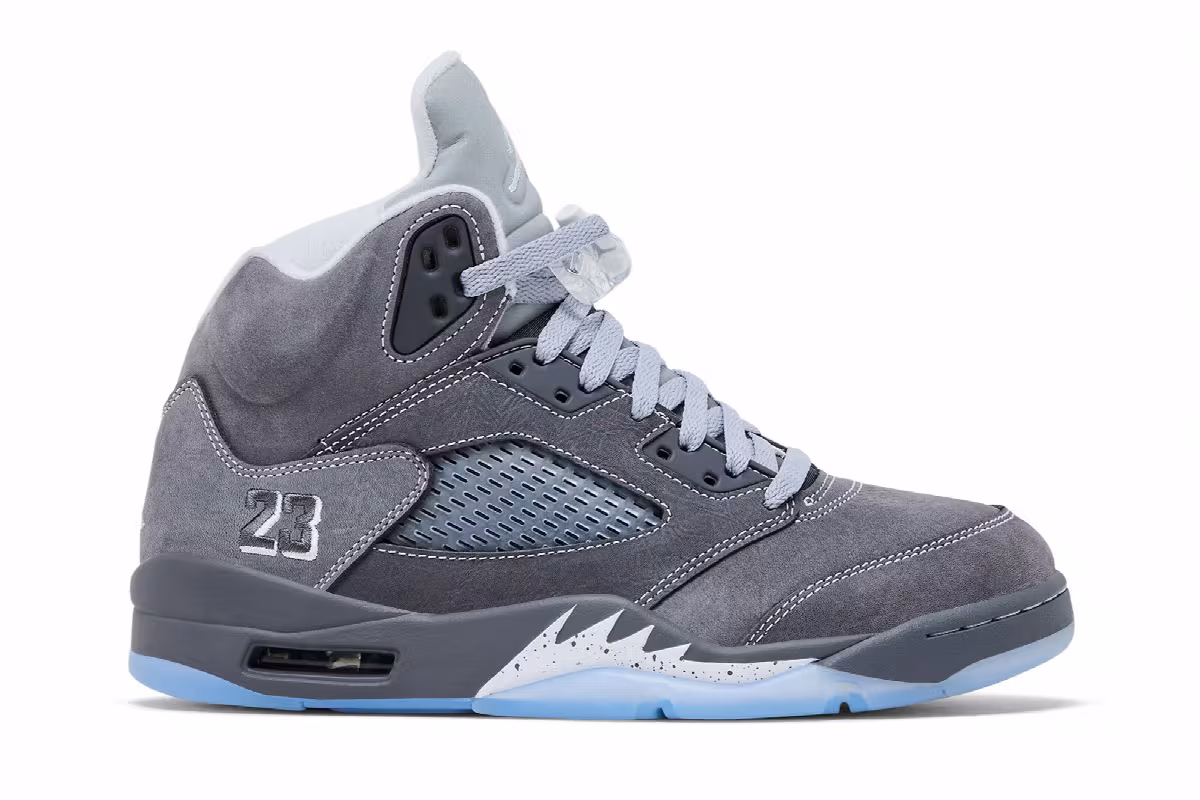 Air Jordan 5 Wolf Grey 2026, view 2