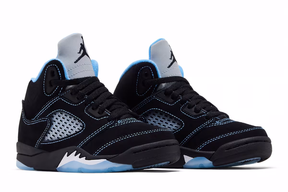 Air Jordan 5 PS Black Carolina / UNC 2026, view 9