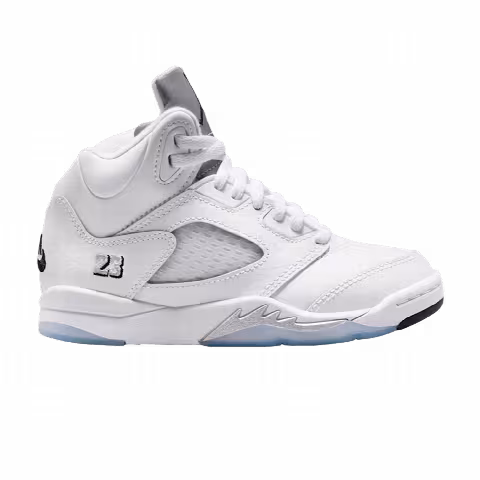 Air Jordan Jordan 5 Retro PS 'White Metallic Silver' 2026