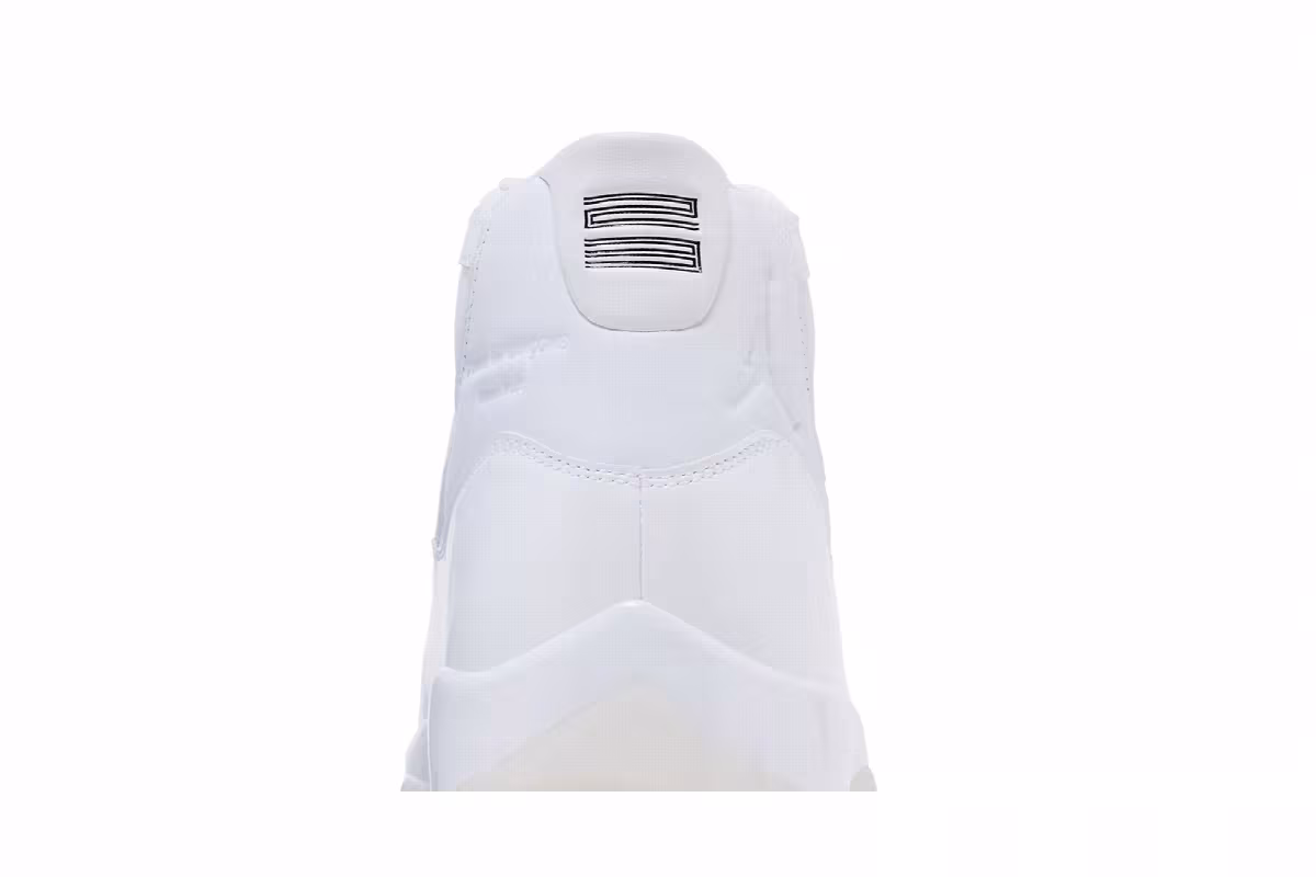 Comme des Garçons x Air Jordan 11 White, view 8
