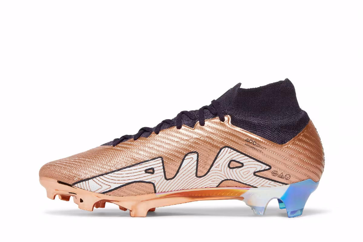 Kylian Mbappé x Nike Zoom Mercurial Superfly 9 Elite FG Generation Pack, view 4