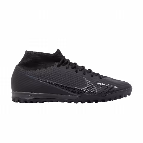 Nike Zoom Mercurial Superfly 9 Academy TF 'Black Dark Smoke Grey'