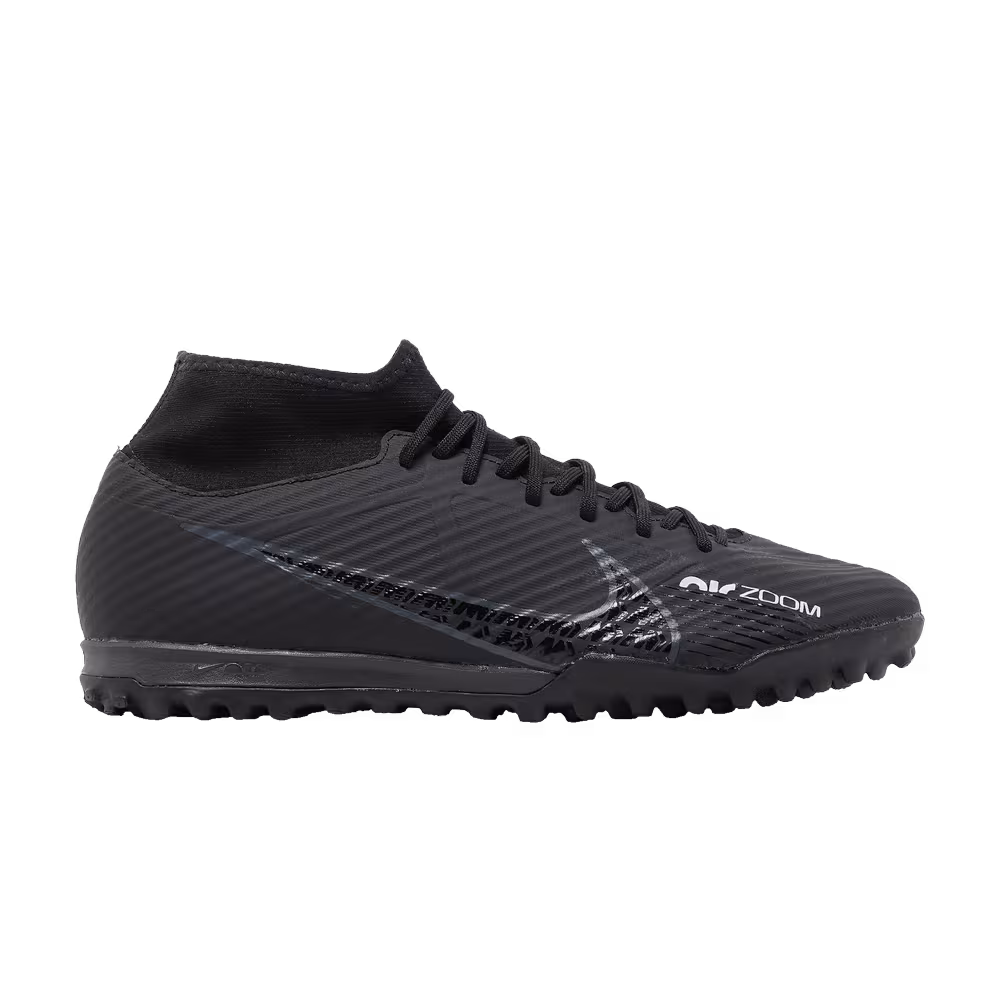 Nike Zoom Mercurial Superfly 9 Academy TF Black Dark Smoke Grey