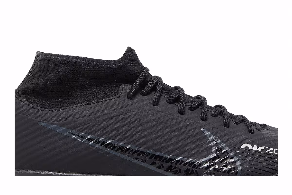 Nike Zoom Mercurial Superfly 9 Academy TF Black Dark Smoke Grey, view 3