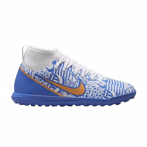Nike Zoom Mercurial Superfly 9 Academy CR7 TF GS 'Azulejo'