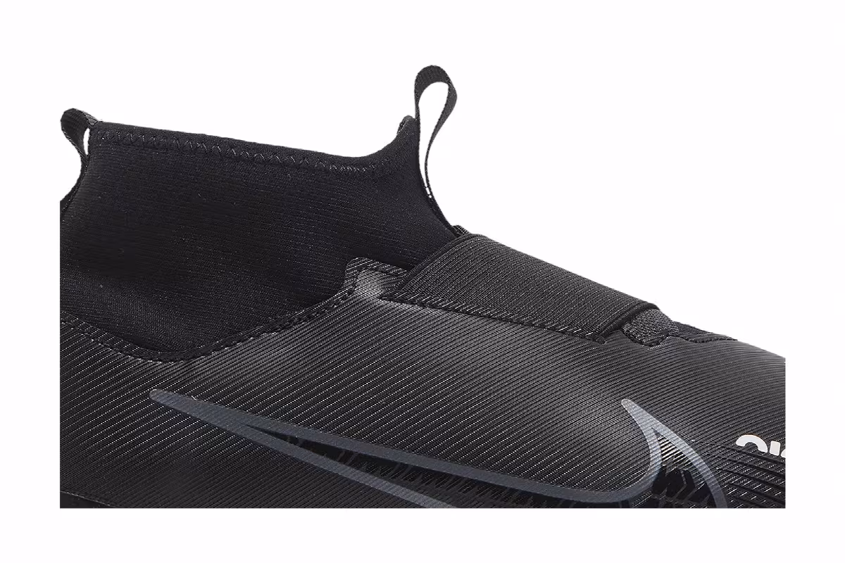 Nike Zoom Mercurial Superfly 9 Academy FG MG GS Black Dark Smoke Grey, view 3