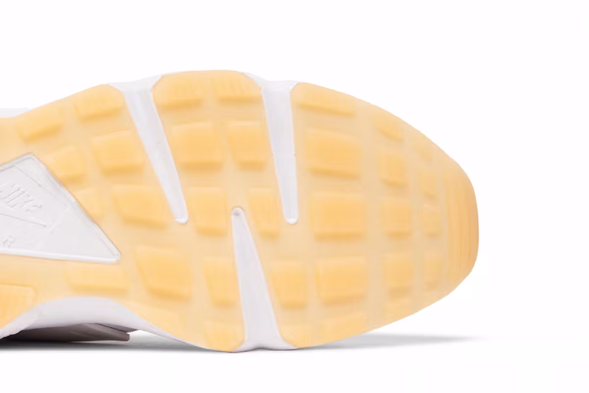 Nike Air Huarache White Safety Orange, view 6