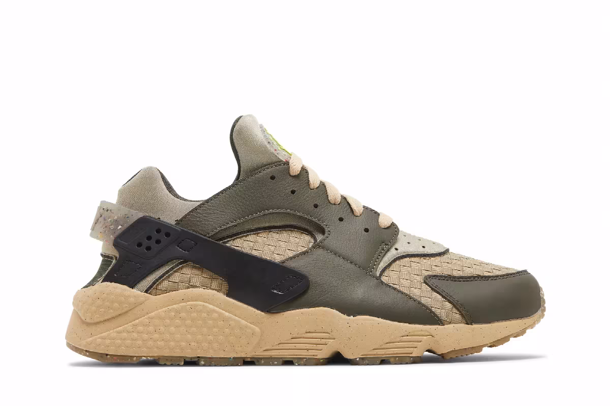 Nike Air Huarache Crater Premium Cargo Khaki, view 2