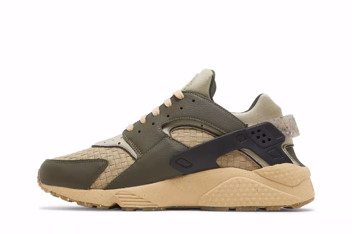Nike Air Huarache Crater Premium Cargo Khaki, view 4