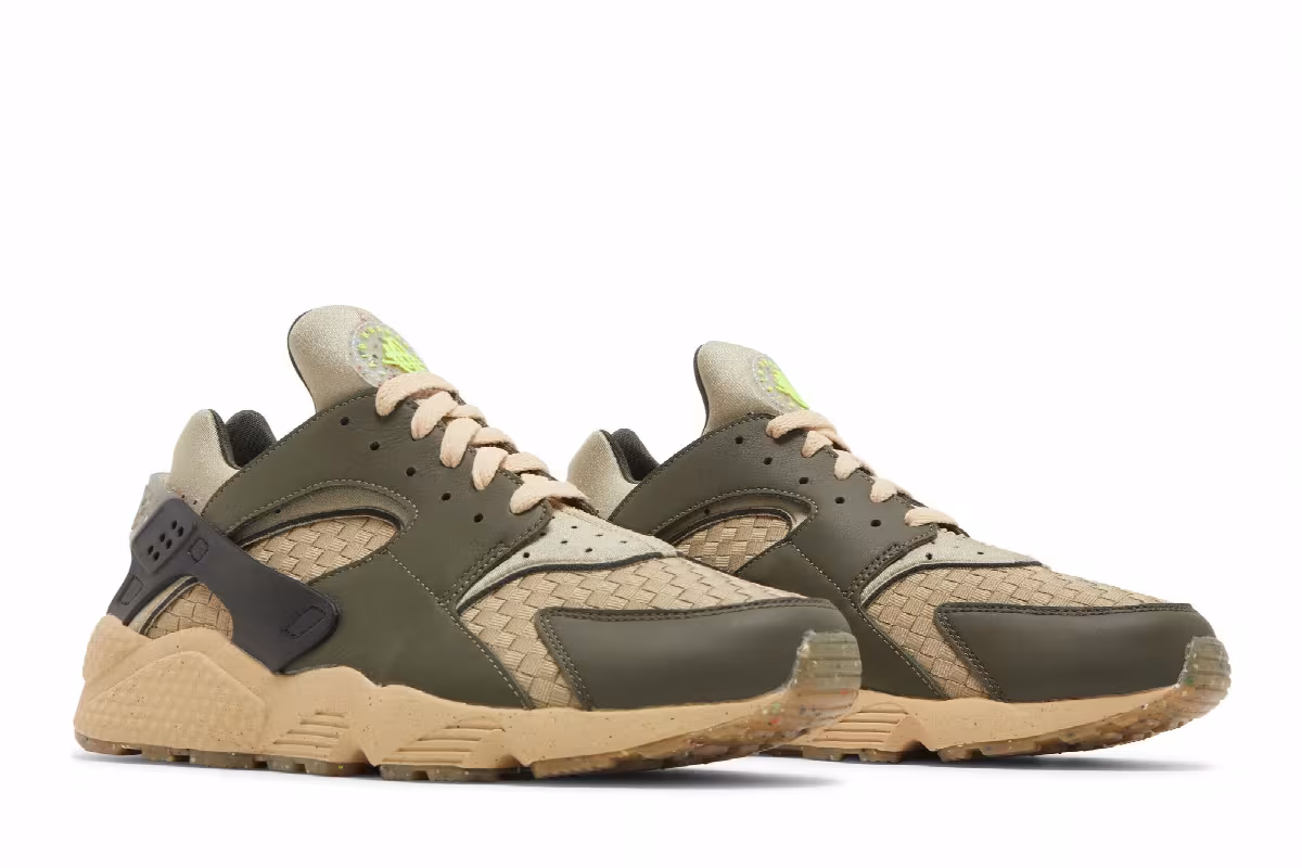 Nike Air Huarache Crater Premium Cargo Khaki, view 9