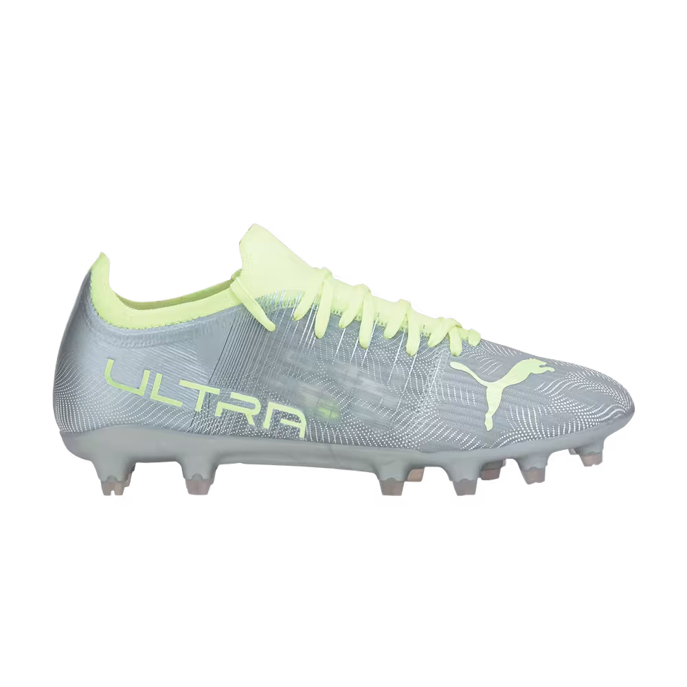 Puma Women's Ultra 3.4 FG Diamond Silver Fizzy Light
