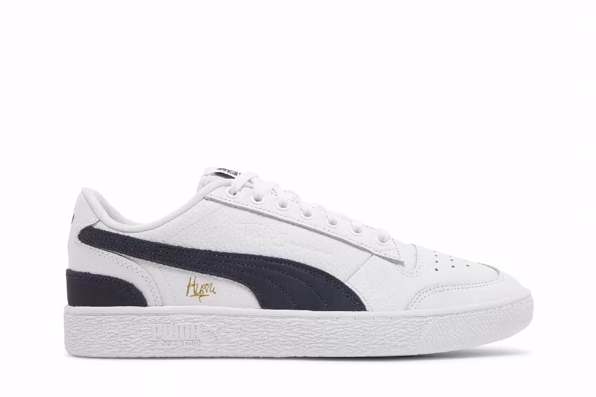 TMC x Puma Ralph Sampson White Peacoat, view 2