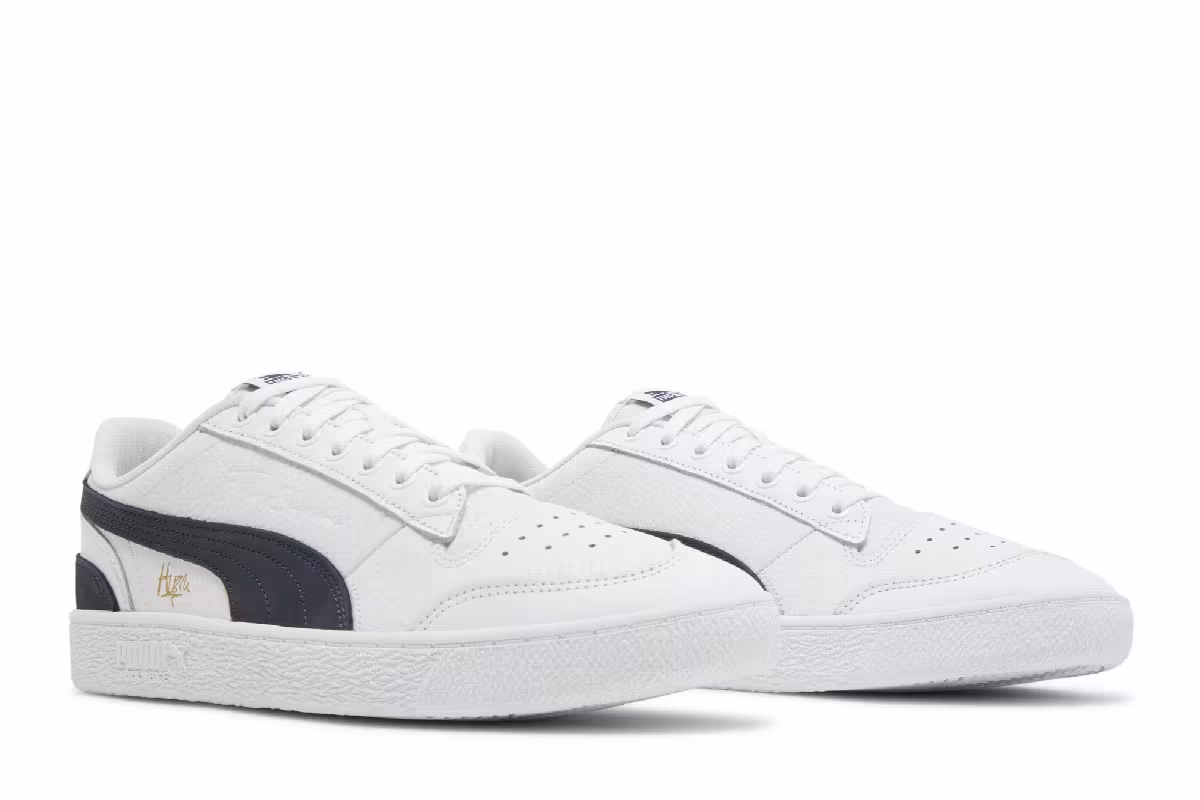 TMC x Puma Ralph Sampson White Peacoat, view 9