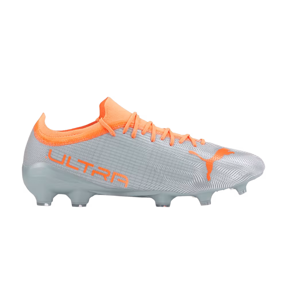 Puma Ultra 2.4 FG AG Diamond Silver Neon Citrus