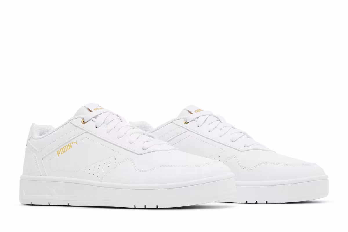 Puma Court Classic White Gold, view 9