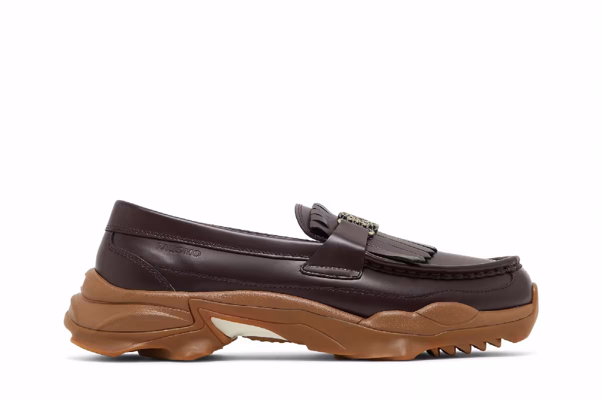 PALOMO x Puma Nitefox Loafers Zinfandel, view 2