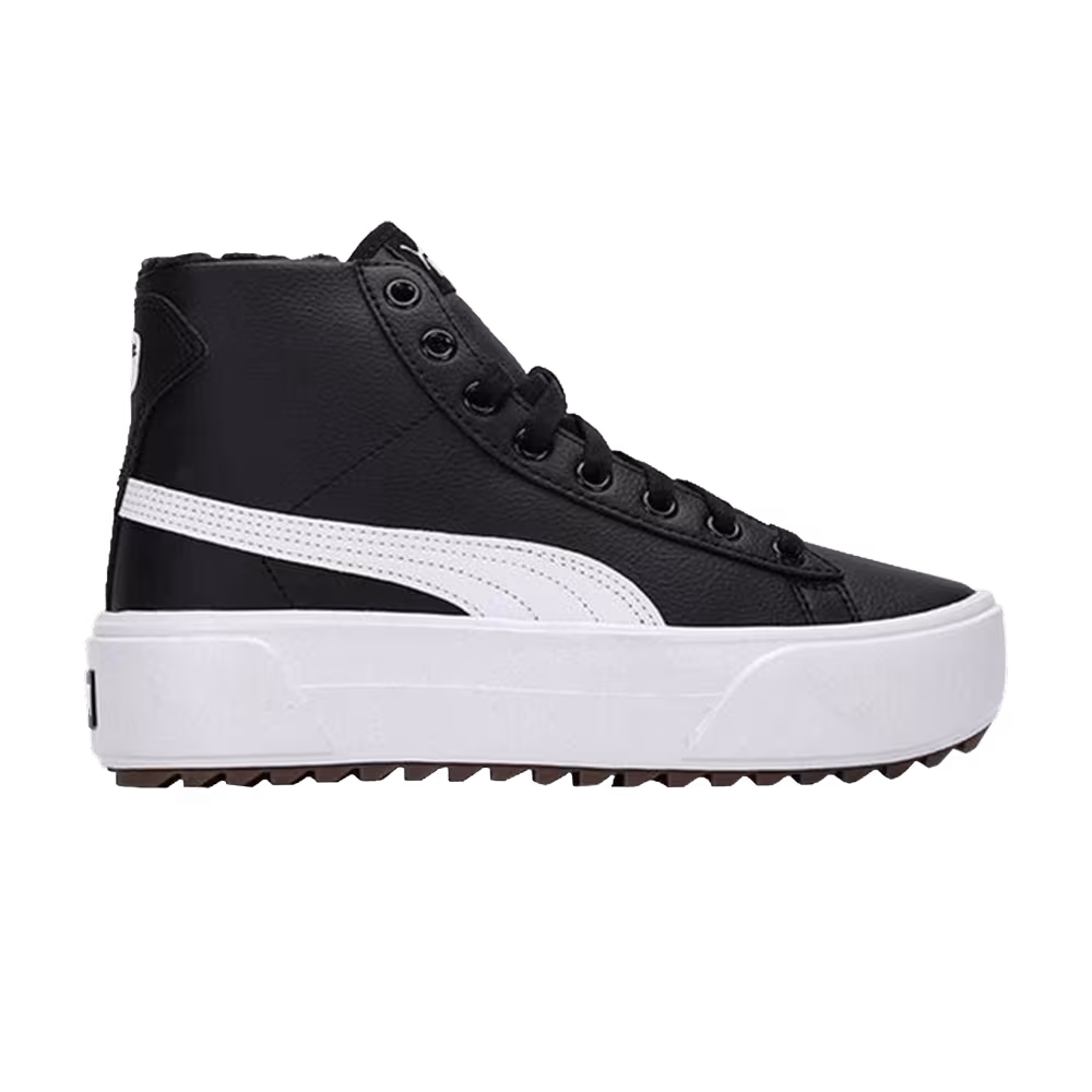 Puma Women's Kaia Mid Fur - Black