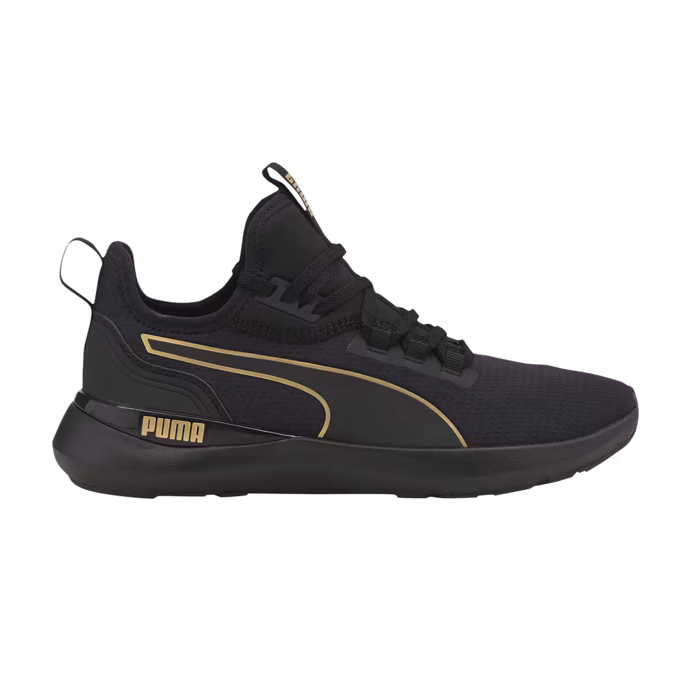 Puma Women's Pure XT Black Team Gold