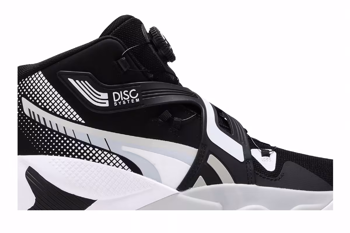 Puma Disc Rebirth Black Glacier Grey, view 3