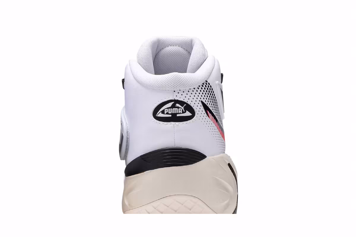 Puma Disc Rebirth White Fiery Coral, view 8