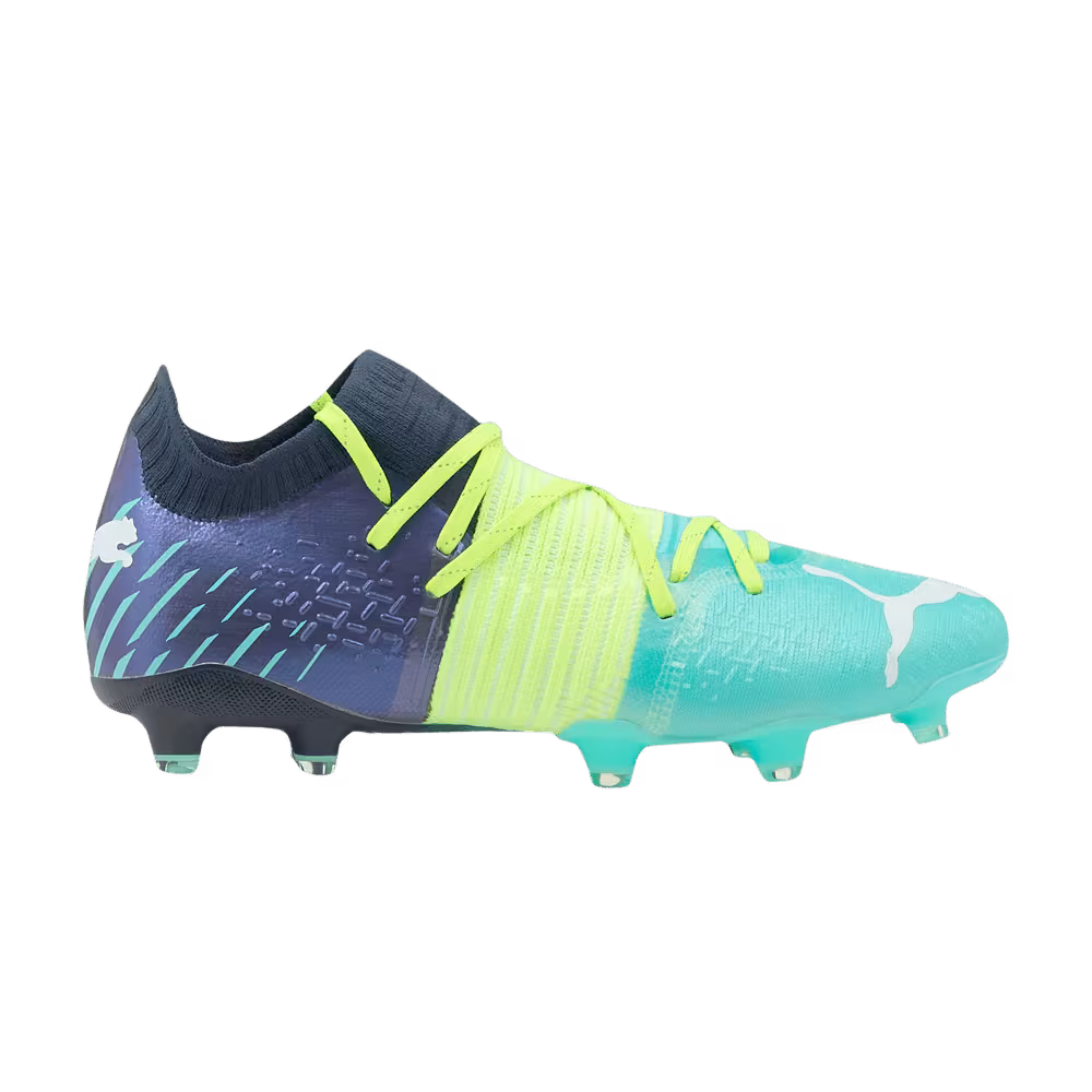 Puma Future Z 1.2 FG AG Green Glare Elektro Aqua
