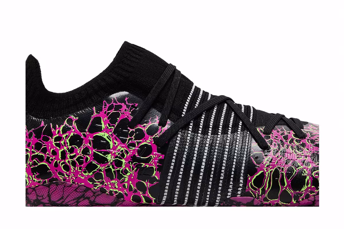 Puma Future Z 1.2 FG AG Ultra Magenta Green Glare, view 3
