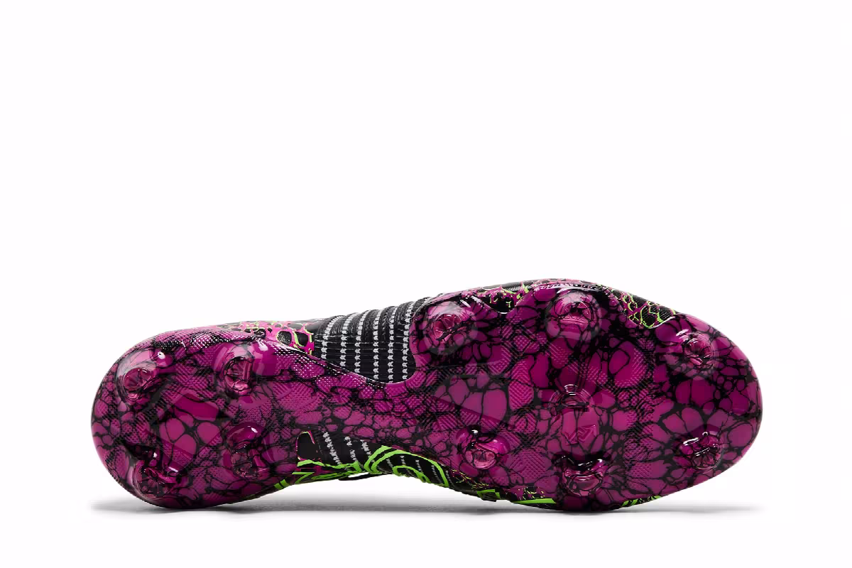 Puma Future Z 1.2 FG AG Ultra Magenta Green Glare, view 5