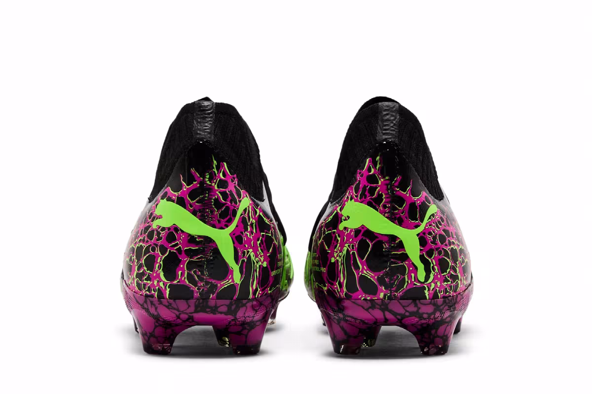 Puma Future Z 1.2 FG AG Ultra Magenta Green Glare, view 7