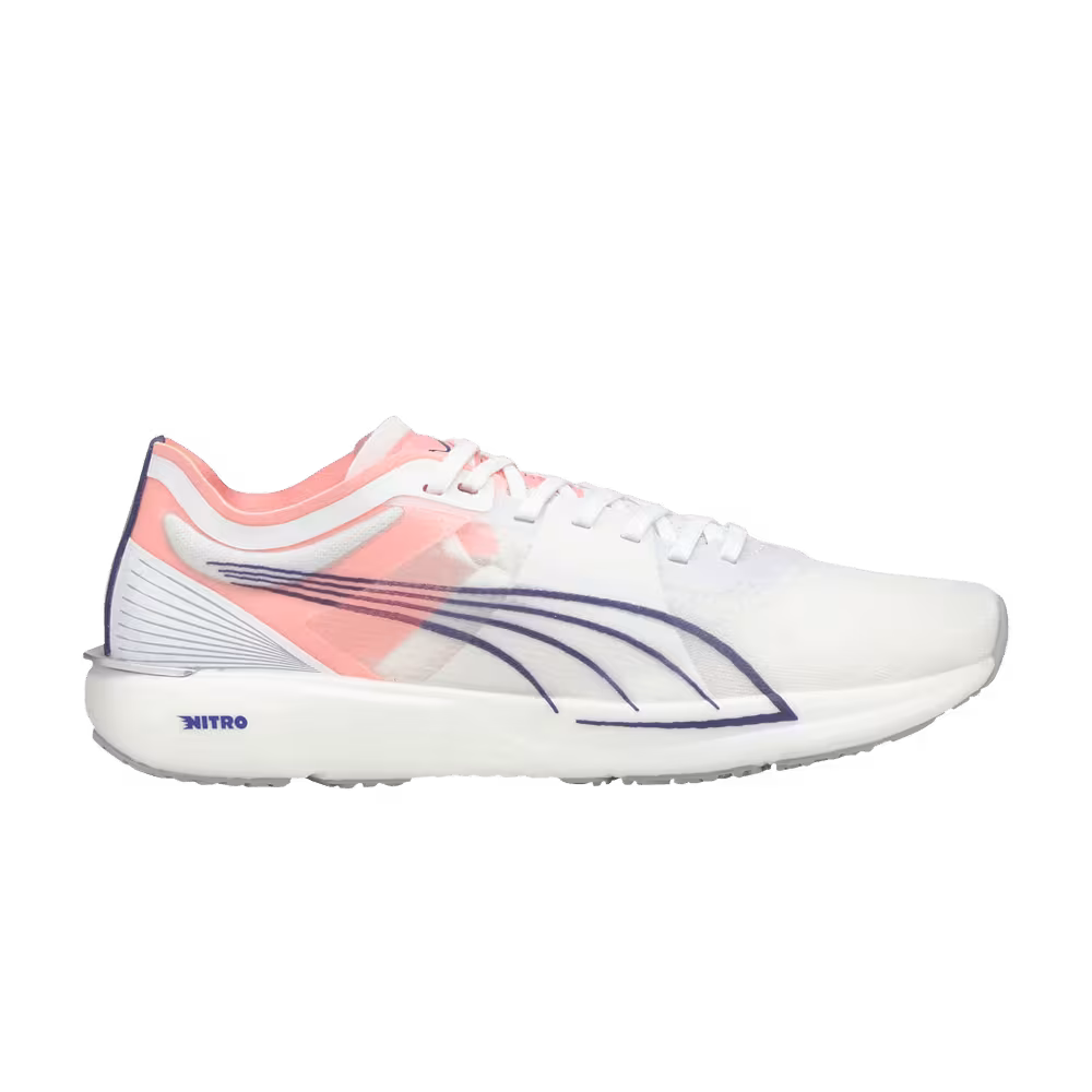 Puma Women's Liberate Nitro White Elektro Peach