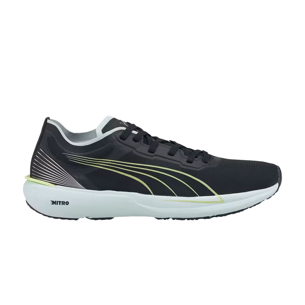 Puma Women's Liberate Nitro Black Nitro Blue