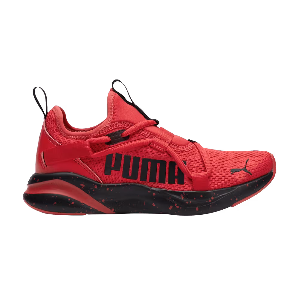 Puma Softride Rift Jr High Risk Red Black