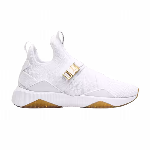 Puma Wmns Defy Varsity Mid 'White Metallic Gold'