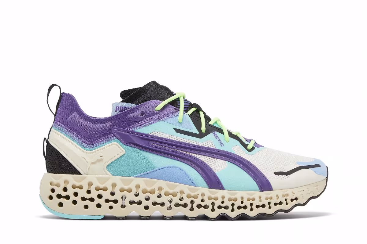 Puma Calibrate Restored Ivory Glow Prism Violet, view 2