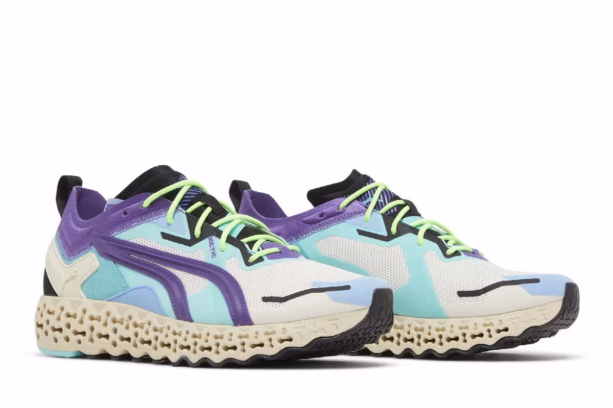 Puma Calibrate Restored Ivory Glow Prism Violet, view 9